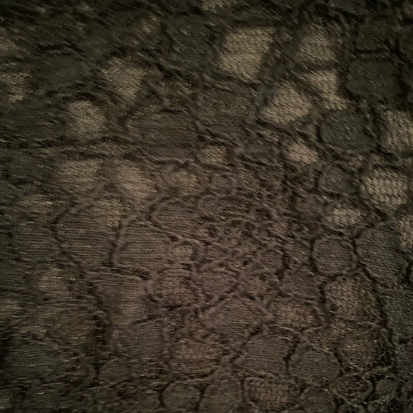 Peplum Tweed & Lace Style Shell - Picture 7 of 10